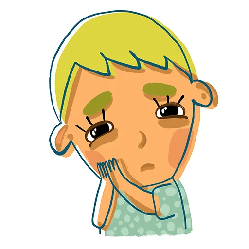 🥺 Стикер «Teen» для Telegram