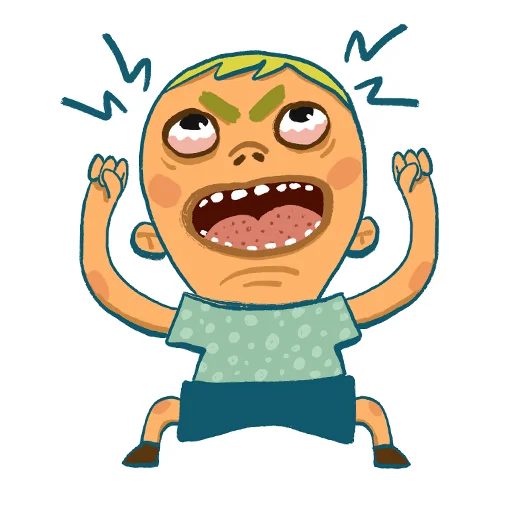 😡 Стикер «Teen» для Telegram
