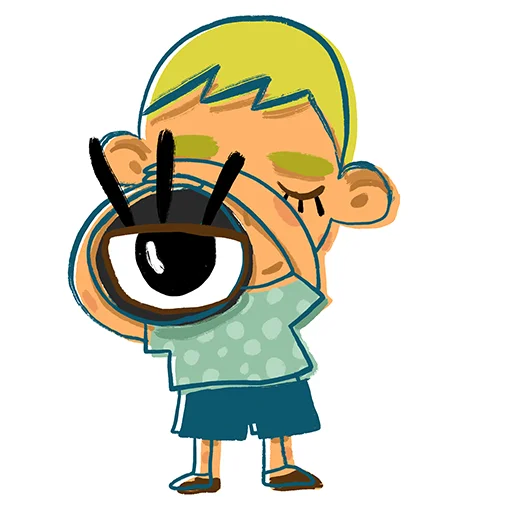 👀 Стикер «Teen» для Telegram