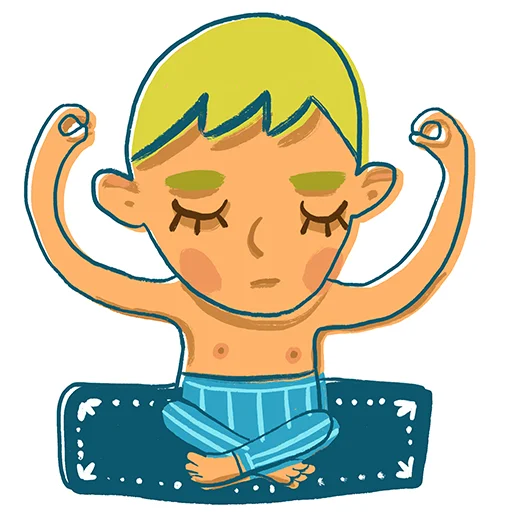 🧘‍♀ Стикер «Teen» для Telegram