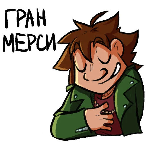 😌 Стикер «Чесëныш» для Telegram