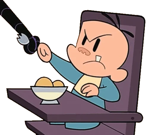 👶 Стикер «teen robot background pers» для Telegram