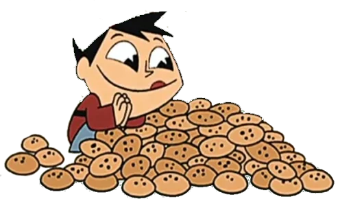 🍪 Стикер «teen robot background pers» для Telegram