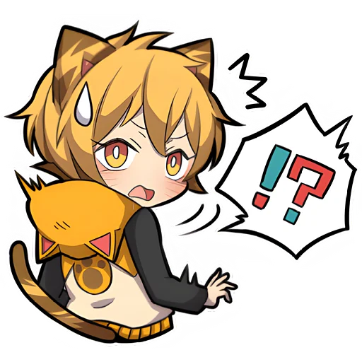 😱 Стикер «Тигренок» для Telegram