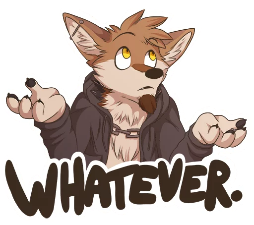 🚮 Стикер «TehJackal» для Telegram