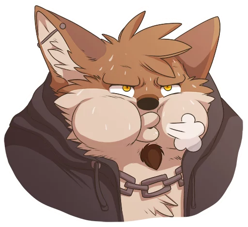 🍕 Стикер «TehJackal» для Telegram