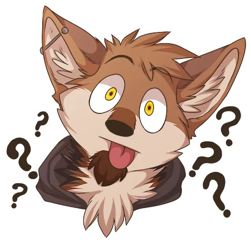 ❓ Стикер «TehJackal» для Telegram