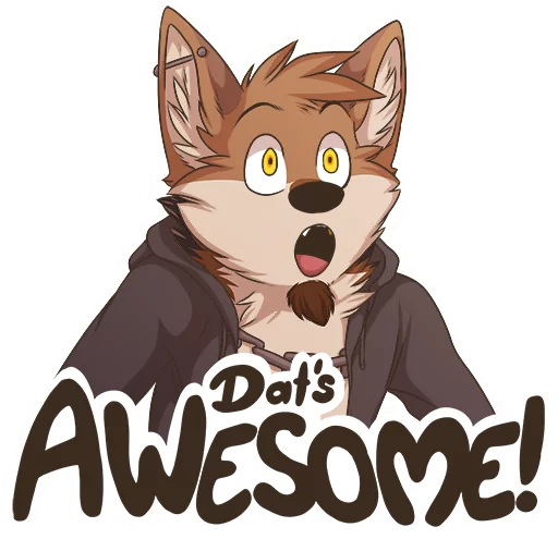 👍 Стикер «TehJackal» для Telegram
