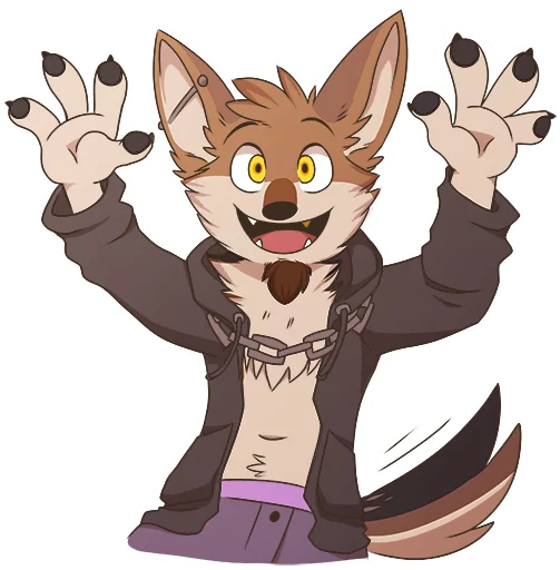 😀 Стикер «TehJackal» для Telegram