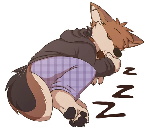 💤 Стикер «TehJackal» для Telegram