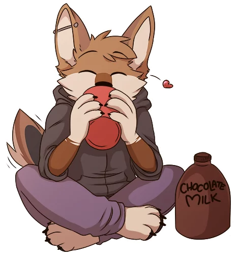 🍶 Стикер «TehJackal» для Telegram