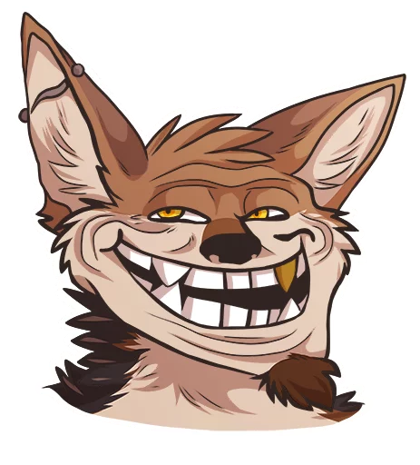 👺 Стикер «TehJackal» для Telegram