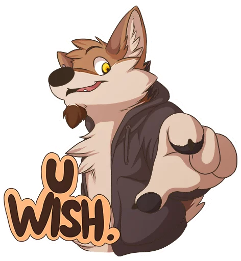 💫 Стикер «TehJackal» для Telegram