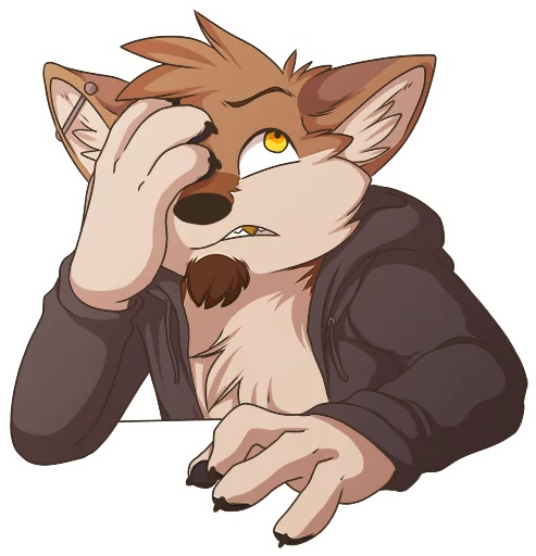 👋 Стикер «TehJackal» для Telegram