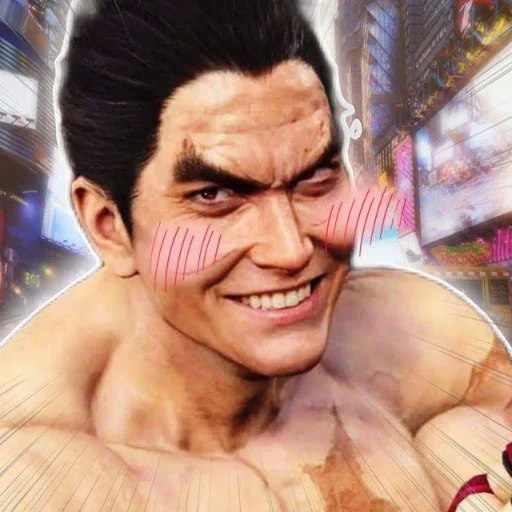 😁 Стикер «TEKKEN KEKKEN» для Telegram