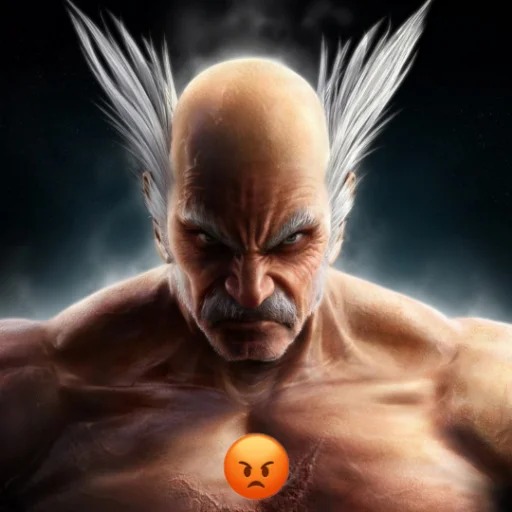 😡 Стикер «TEKKEN KEKKEN» для Telegram