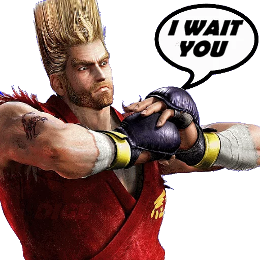 🎛 Стикер «TEKKEN» для Telegram