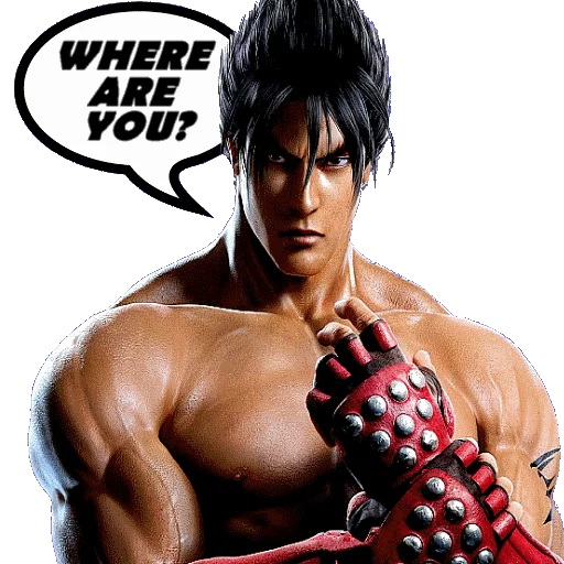👱 Стикер «TEKKEN» для Telegram