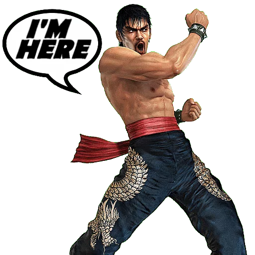 🙋 Стикер «TEKKEN» для Telegram