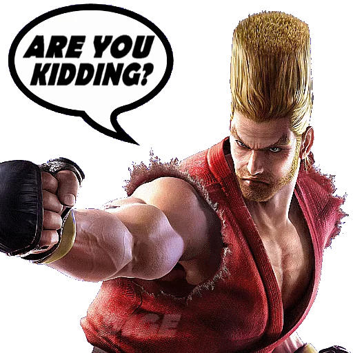 🤥 Стикер «TEKKEN» для Telegram