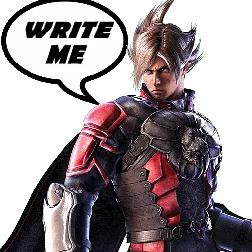 👨 Стикер «TEKKEN» для Telegram