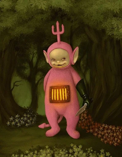 👹 Стикер «Teletubbies» для Telegram