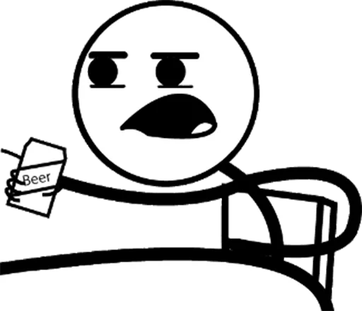 😠 Стикер «Telerage» для Telegram