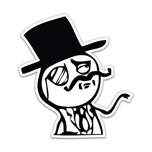 😎 Стикер «Telerage» для Telegram