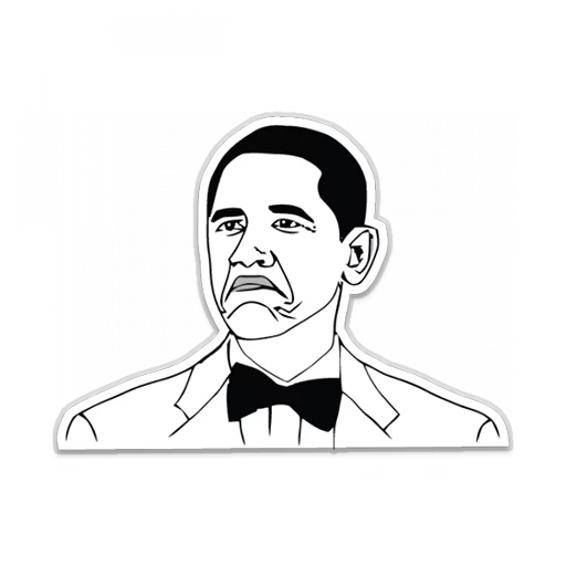 😕 Стикер «Telerage» для Telegram