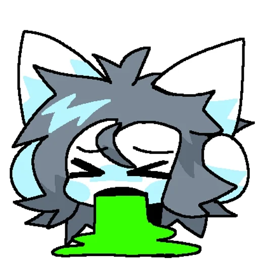 🤮 Стикер «temmie» для Telegram