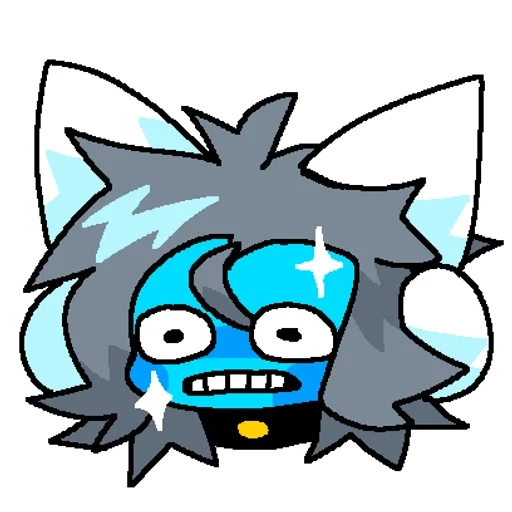 🥶 Стикер «temmie» для Telegram
