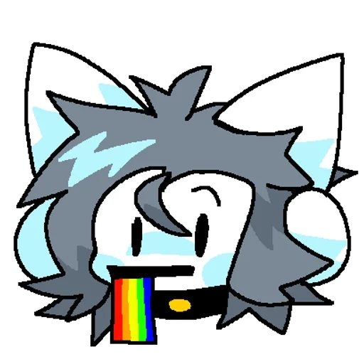 🏳‍🌈 Стикер «temmie» для Telegram