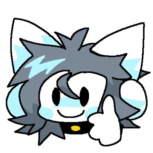 👍 Стикер «temmie» для Telegram