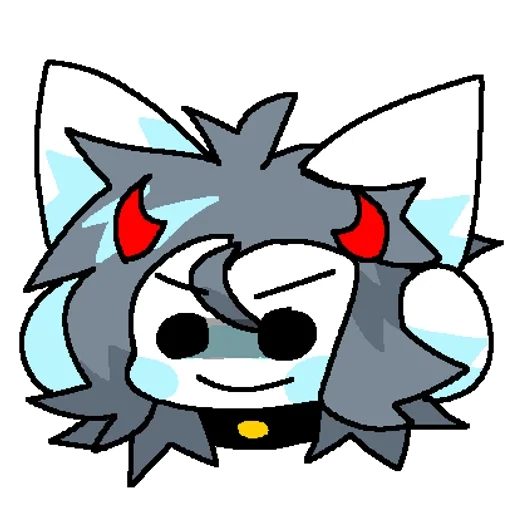 😈 Стикер «temmie» для Telegram