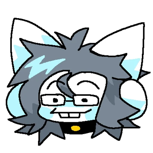 🤓 Стикер «temmie» для Telegram