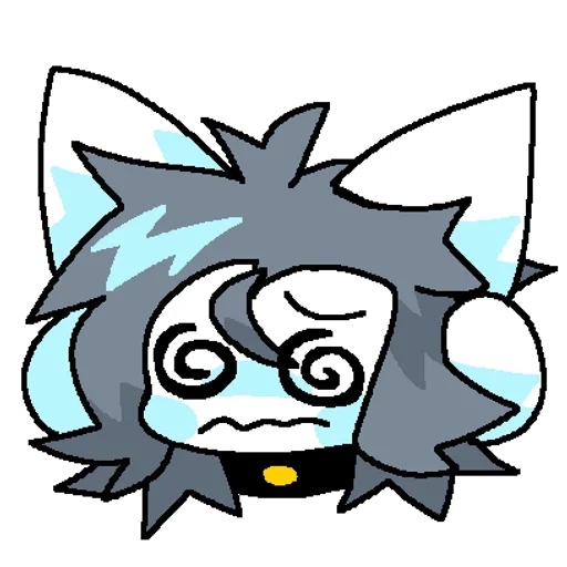 😵‍💫 Стикер «temmie» для Telegram