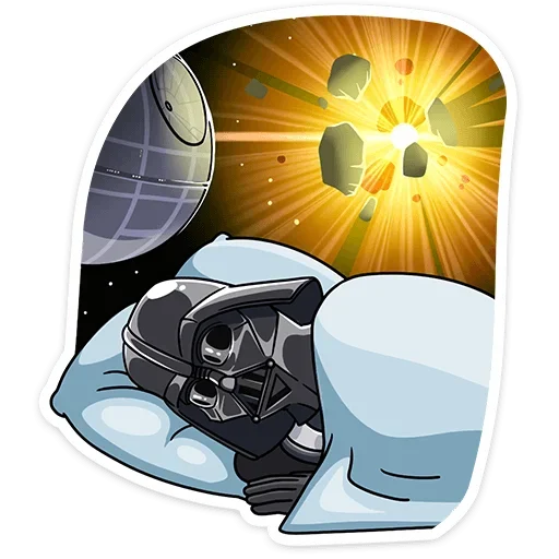 🤪 Стикер «Dark Side» для Telegram