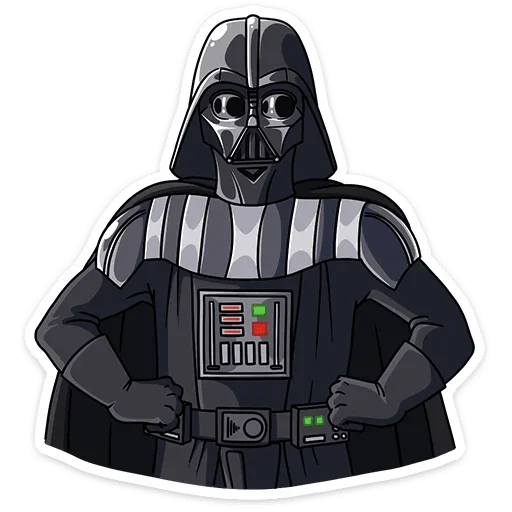 🤨 Стикер «Dark Side» для Telegram