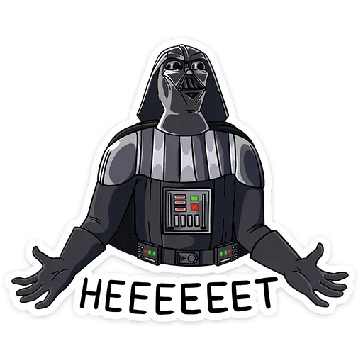 😙 Стикер «Dark Side» для Telegram