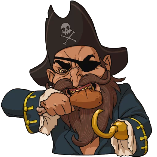 😑 Стикер «Tempest Pirate Action RPG Stickers» для Telegram