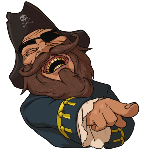 😂 Стикер «Tempest Pirate Action RPG Stickers» для Telegram