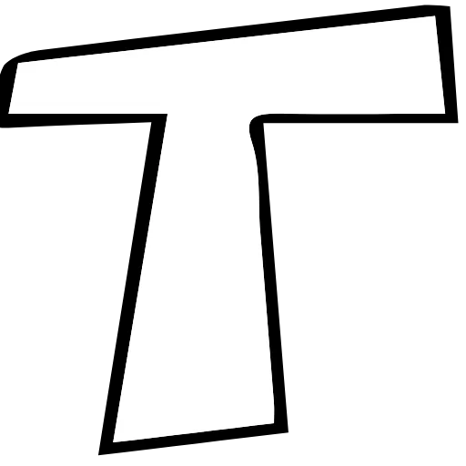 Стикер 20 Буквы ТЕМПО