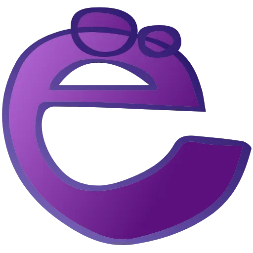 🦔 Эмодзи «Фиолетовый шрифт» для Telegram