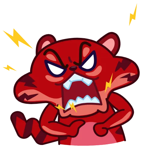 😡 Стикер «Tendy» для Telegram