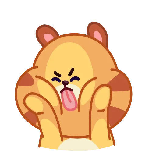 😝 Стикер «Tendy» для Telegram