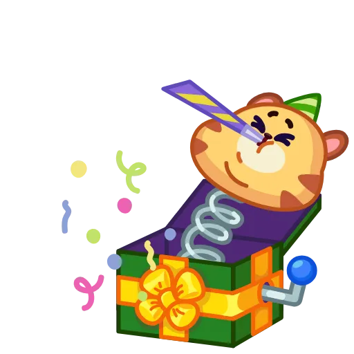 🥳 Стикер «Tendy» для Telegram