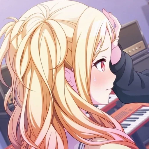 🎹 Стикер «Tenma Saki» для Telegram