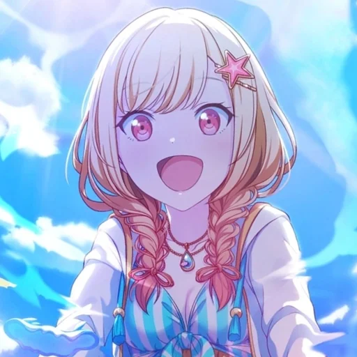 🎹 Стикер «Tenma Saki» для Telegram