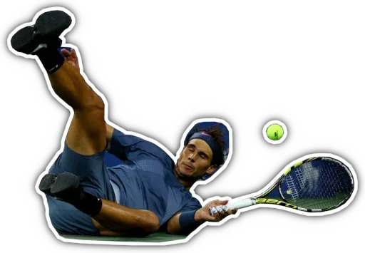 😯 Стикер «Tennis Faces» для Telegram