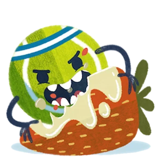 😋 Стикер «Tennis Time» для Telegram